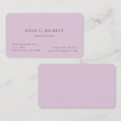 Elegant  名刺 (正面/裏面)