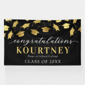 Elegant 2023 Graduation Banner 横断幕 (横)