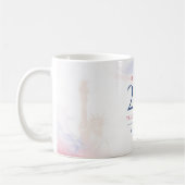 Elegant 250th American Independence Day 4th July コーヒーマグカップ (左)