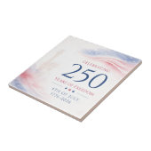 Elegant 250th American Independence Day 4th July タイル (側面)