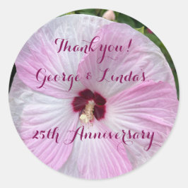 Elegant, 25th Anniversary, Classic Sticker ラウンドシール