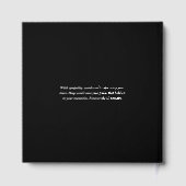 Elegant 2 Photo 'In Loving Memory' Tribute ゲストブック (裏面)