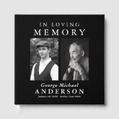Elegant 2 Photo 'In Loving Memory' Tribute ゲストブック (正面)