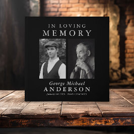 Elegant 2 Photo 'In Loving Memory' Tribute ゲストブック