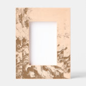 Elegant 3D Impasto Gold Tree Luxury Palette Knife  レーザー彫刻フレーム (正面)