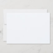 Elegant 4-Photo Collage Graduation Announcement 案内状 (裏面)