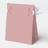 Elegant 50 & Fabulous Birthday Dusty Pink Girly フェイバーボックス (裏面サイド)