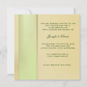 Elegant 50th Anniversary Invitation 招待状 (裏面)