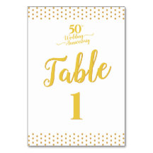 Elegant 50th Wedding Anniversary