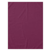 Elegant 52x70 Tablecloth in Deep Bordeaux Red テーブルクロス (正面)