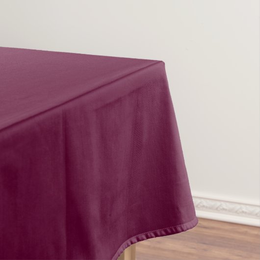 Elegant 52x70 Tablecloth in Deep Bordeaux Red テーブルクロス (インサイチュ)