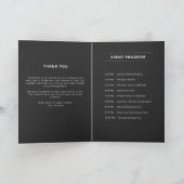 Elegant 80th Birthday Surprise Party プログラム (内部)