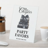 Elegant A New Chapter Bridal Shower Tabletop 台座サイン (インサイチュ)