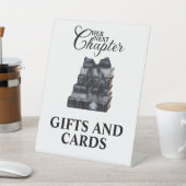 Elegant A New Chapter Bridal Shower Tabletop 台座サイン (インサイチュ)