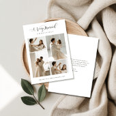 Elegant A Very Married Christmas Script 4 Photo シーズンカード