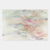 Elegant Abstract Collage ラッピングペーパーシート (正面2)