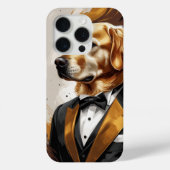 "Elegant Abstract Dog – Modern Art in Style" Case-Mate iPhoneケース (裏面)