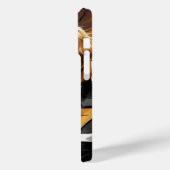 "Elegant Abstract Dog – Modern Art in Style" Case-Mate iPhoneケース (裏面 / 左)