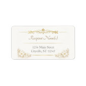 Elegant Address Labels – Personalized Mailing ラベル (正面)