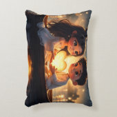 Elegant Aesthetic Throw Pillow - Decorative Accent アクセントクッション (正面(垂直))