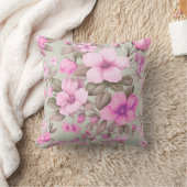 Elegant Aesthetic Throw Pillow - Decorative Accent クッション (ブランケット)