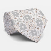 Elegant Aesthetics Spanish Geometric Pattern Tie ネクタイ (ロール)