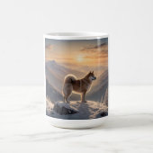 Elegant Akita Coffee Mug コーヒーマグカップ (中央)