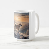 Elegant Akita Coffee Mug コーヒーマグカップ (正面右)