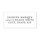 Elegant All-Caps セルフインキングスタンプ (デザイン)