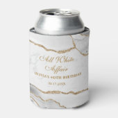 Elegant All White Affair Birthday Party 缶クーラー (缶正面)
