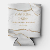 Elegant All White Affair Birthday Party 缶クーラー (正面)