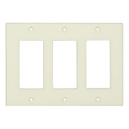 Elegant Almond Beige Triple Rocker