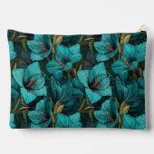 Elegant Amaryllis Fifty Birthday Celebration アクセサリーポーチ (裏面)