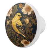 Elegant American Goldfinch  セラミックノブ (右)