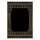 Elegant Ancient Greece Party Table Numbers テーブルナンバー (裏面)