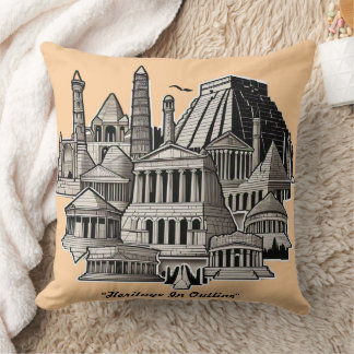 Elegant Ancient Landmarks クッション