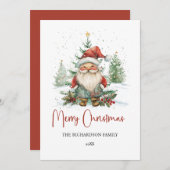  Elegant and Festive Design for Holiday Greetings シーズンカード (正面/裏面)