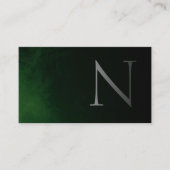 Elegant and Modern ( Green ) 2 名刺 (正面)