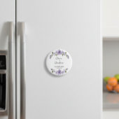 Elegant and Personalized Save the Date Magnet マグネット