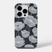 Elegant and Whimsical Poppies iPhoneケース (裏面)