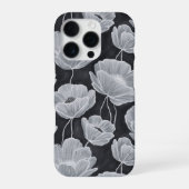 Elegant and Whimsical Poppies iPhoneケース (裏面)