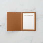 Elegant Angel add message  ノートカード (内部)