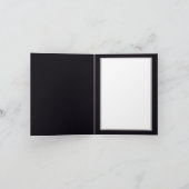 Elegant Angel add message  ノートカード (内部)