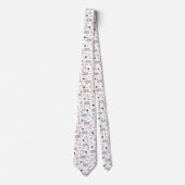 Elegant Anniversary Love Lettering Men’s Tie ネクタイ (正面)