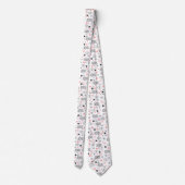 Elegant Anniversary Love Lettering Men’s Tie ネクタイ (裏面)