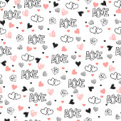 Elegant Anniversary Love Lettering Men’s Tie ネクタイ