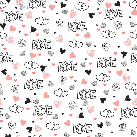 Elegant Anniversary Love Lettering Men’s Tie ネクタイ