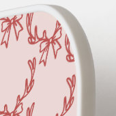 Elegant Antler Monogram Pickleball Paddle ピックルボールラケット (左詳細)