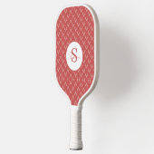 Elegant Antler Monogram Pickleball Paddle ピックルボールラケット (左)