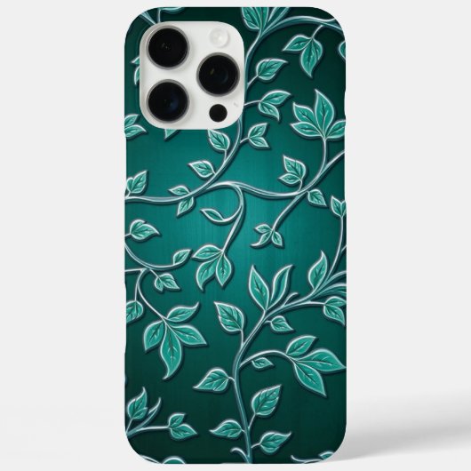Elegant Arabesque Islamic Vine Pattern Case-Mate iPhoneケース (裏面)